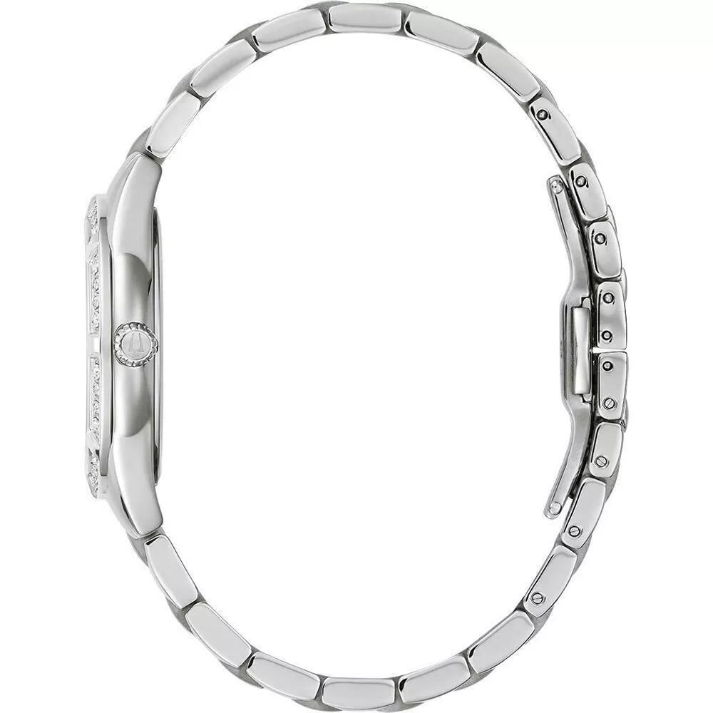 Bulova Women's Analogue Quartz Watch with Stainless Steel Strap