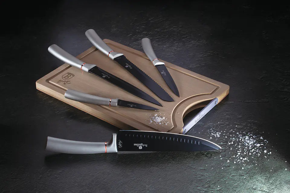 Knife Set & Bamboo Cutting Board BH2556 Moonlight Collection