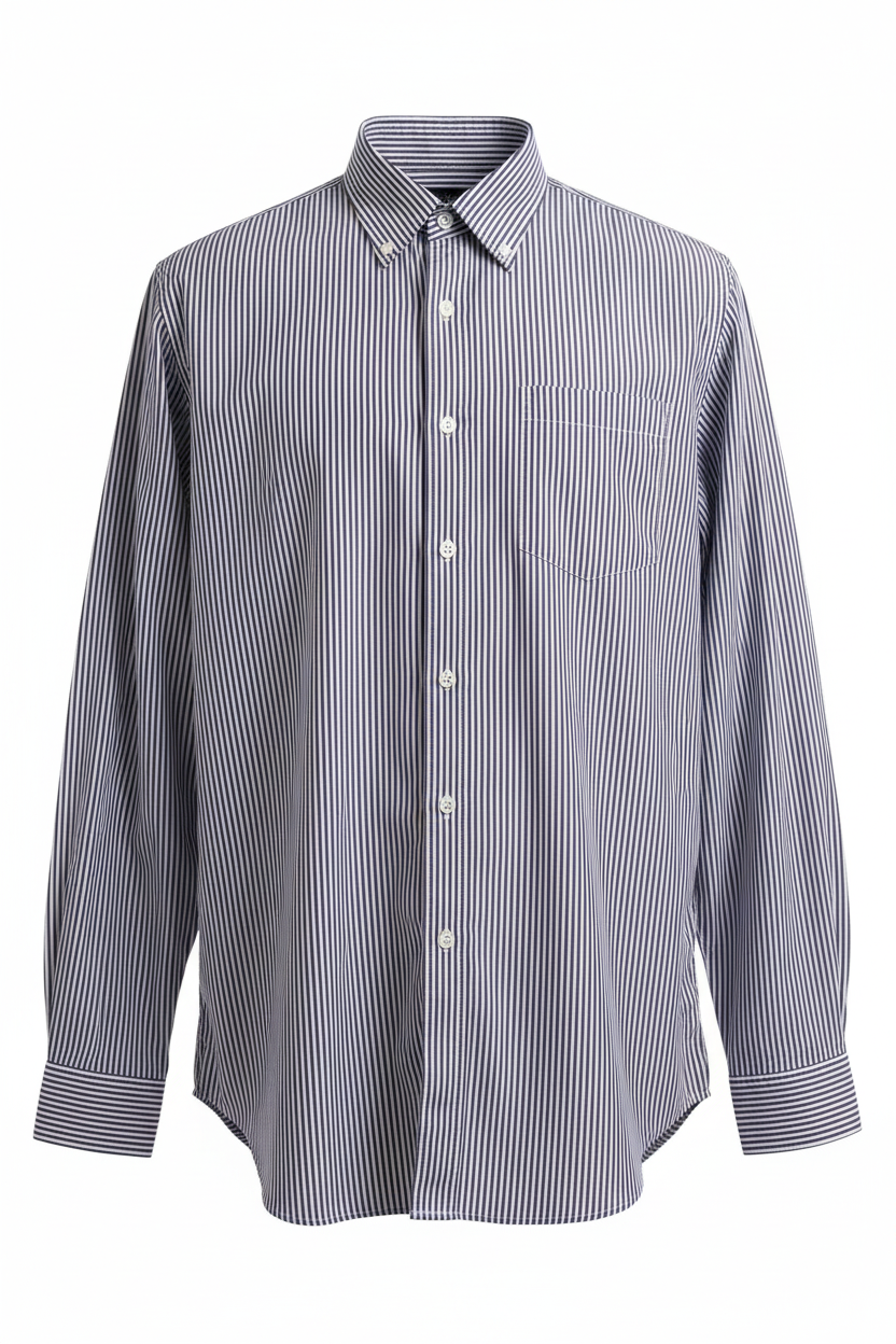 Striped Shirt Front View