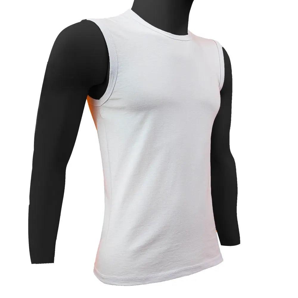 under shirt wide shoulder for men