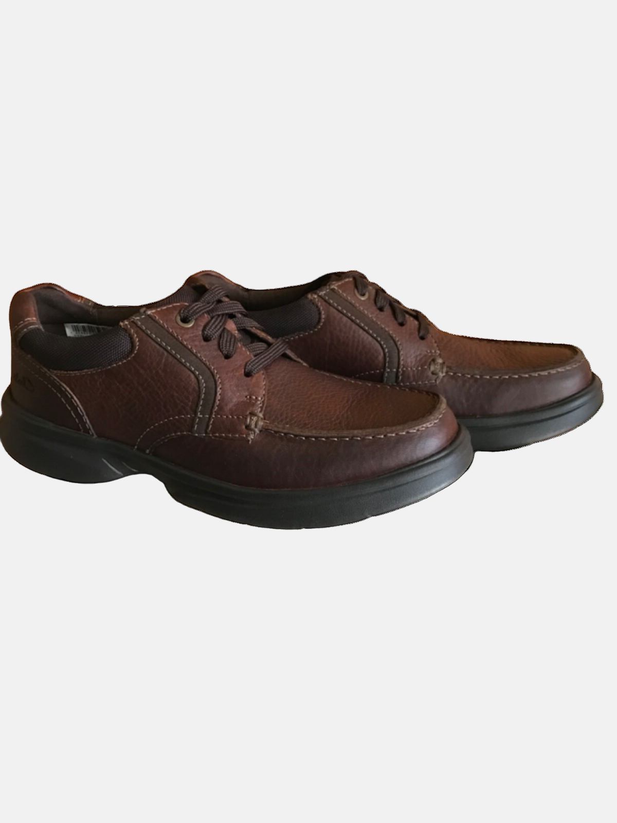 Clarks Bradley Vibe Men’s Tan Tumbled Leather Casual Shoes
