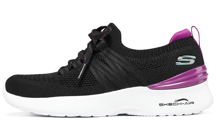 Skechers Memory foam Shoes for women 149750 / BKPR Color Black - Purple