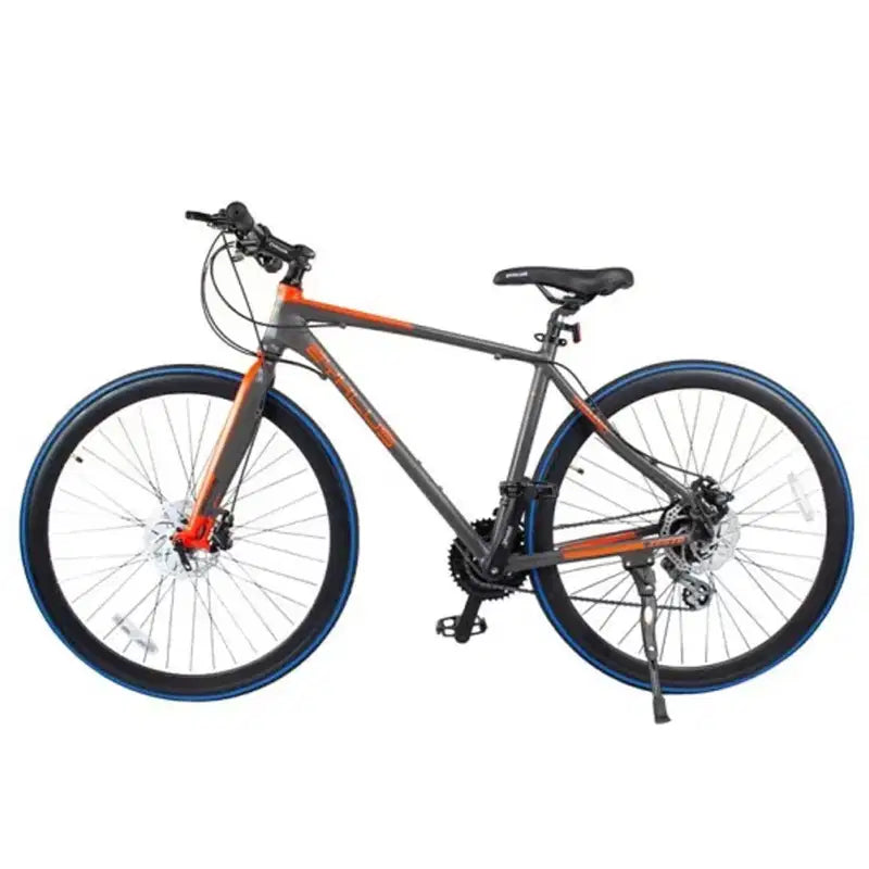Zyklus Hybrid Bike- 700c-Orange/Grey