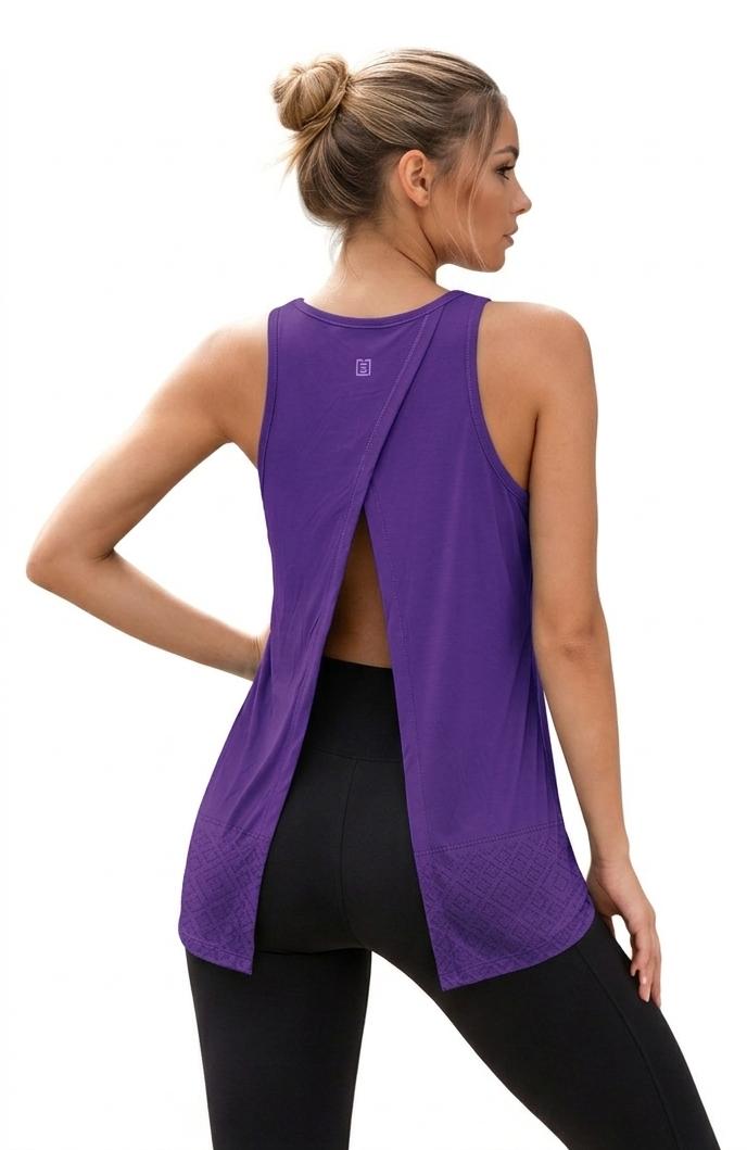 Fila Fi-Lux Open Back Tank Top PERPUL FW11A514