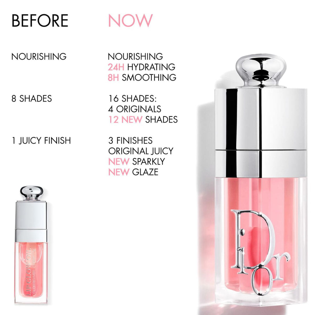 Dior Addict Lip Glow Oil 007 Raspberry – Hydrating Lip Shine