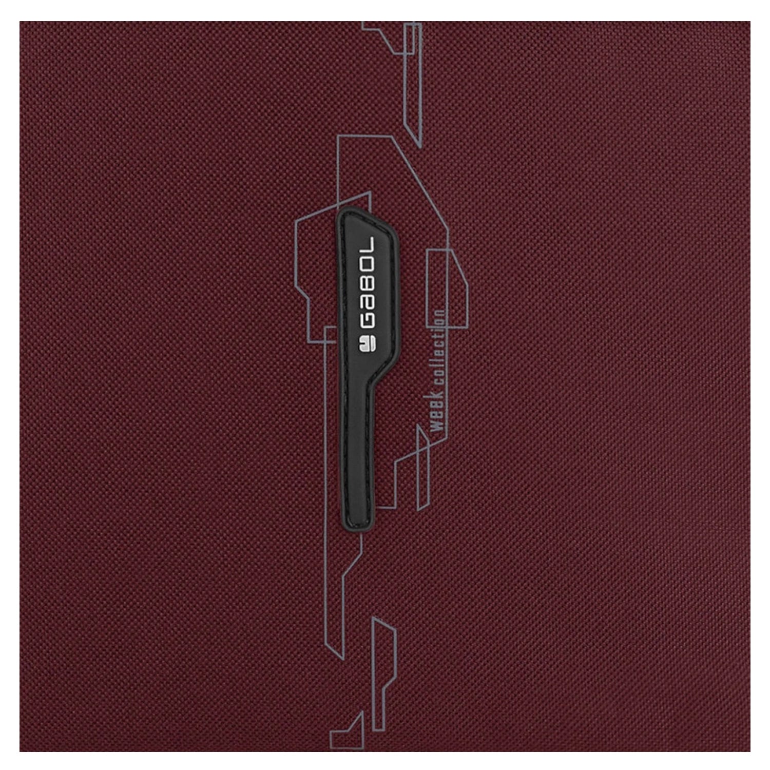 Gabol Week Eco Cabin Backpack burgundy
