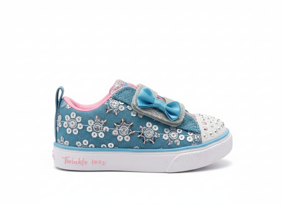 Skechers Girls' SPARKLE LITE Trainers LIGHT BLUE