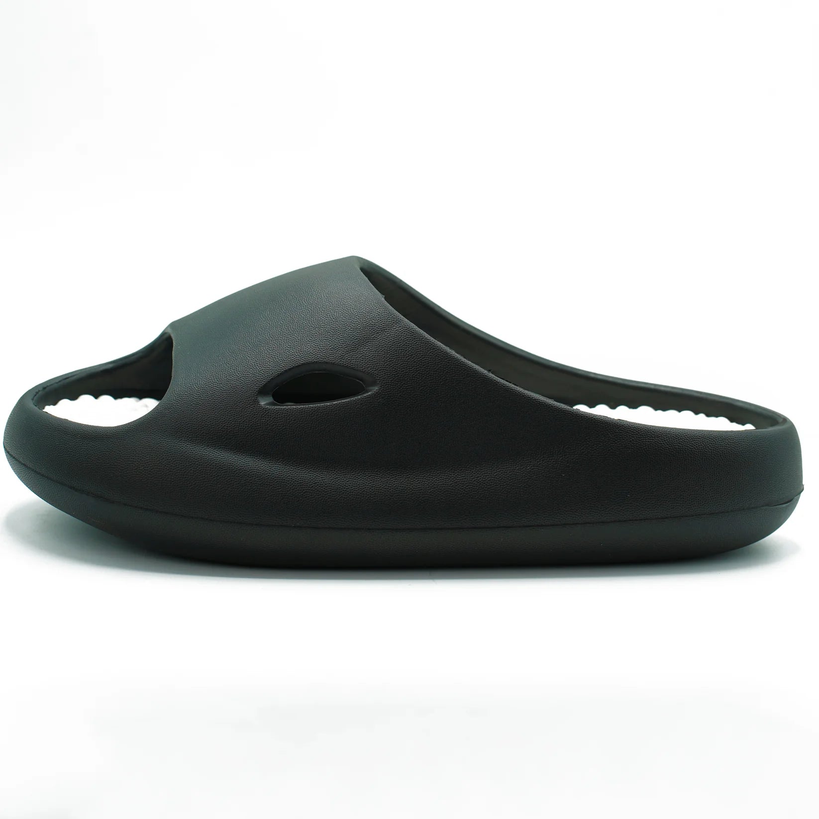 GHAKE Black Foot Massage Slippers with Pressure Points on Specific Areas of the Body