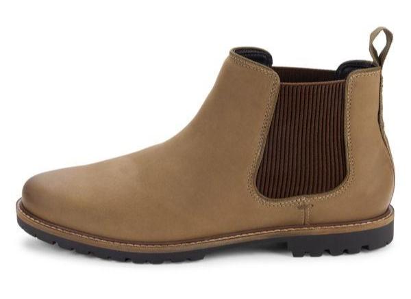 Cole Haan Mens Midland Lug Chelsea Boot Brown Leather (CHbb3824)