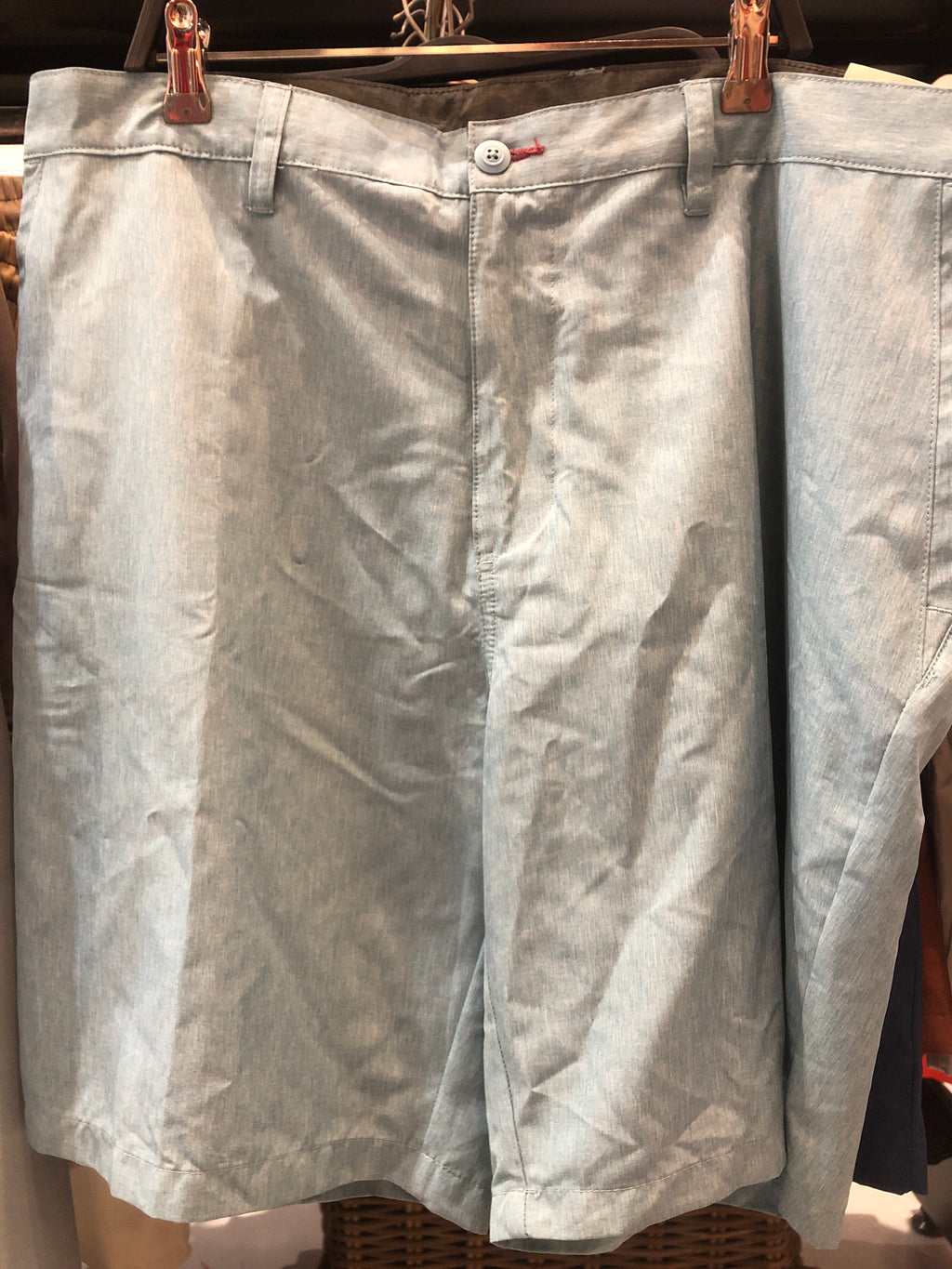 Magellan Outdoors Men’s Shorts Aqua Blue