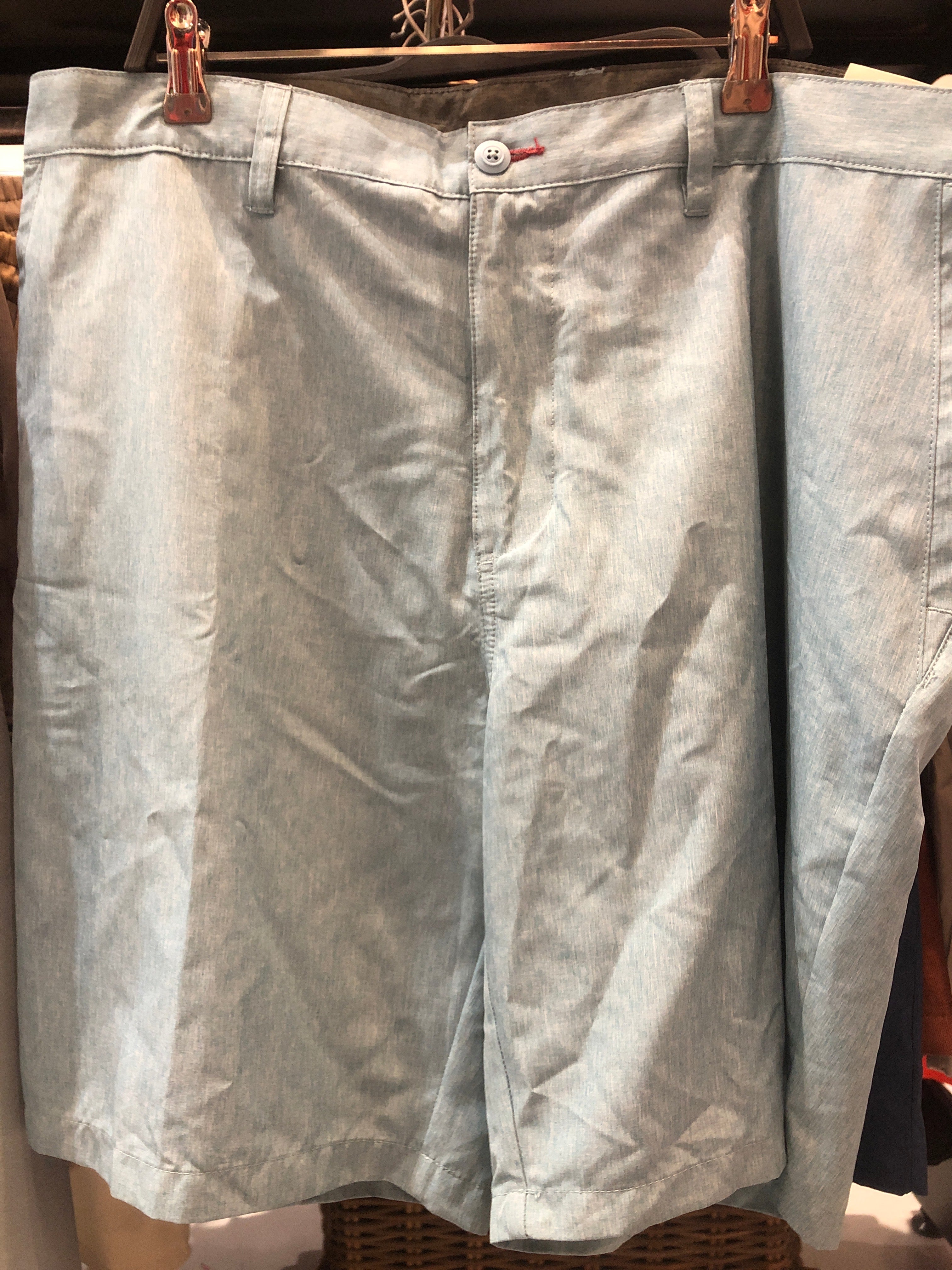 Magellan Outdoors Men’s Shorts Aqua Blue