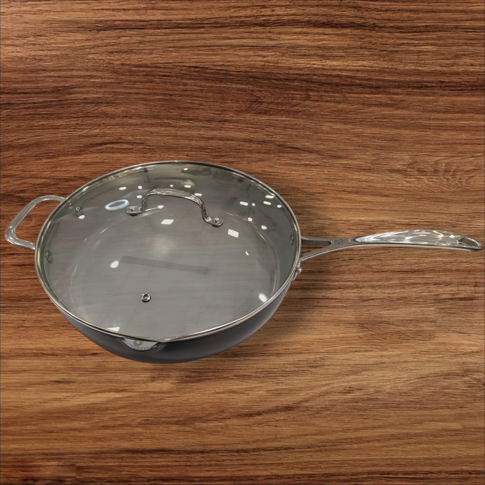 HENCKELS Premium Cookware Pan with Glass lid  5QT / 4.7 L
