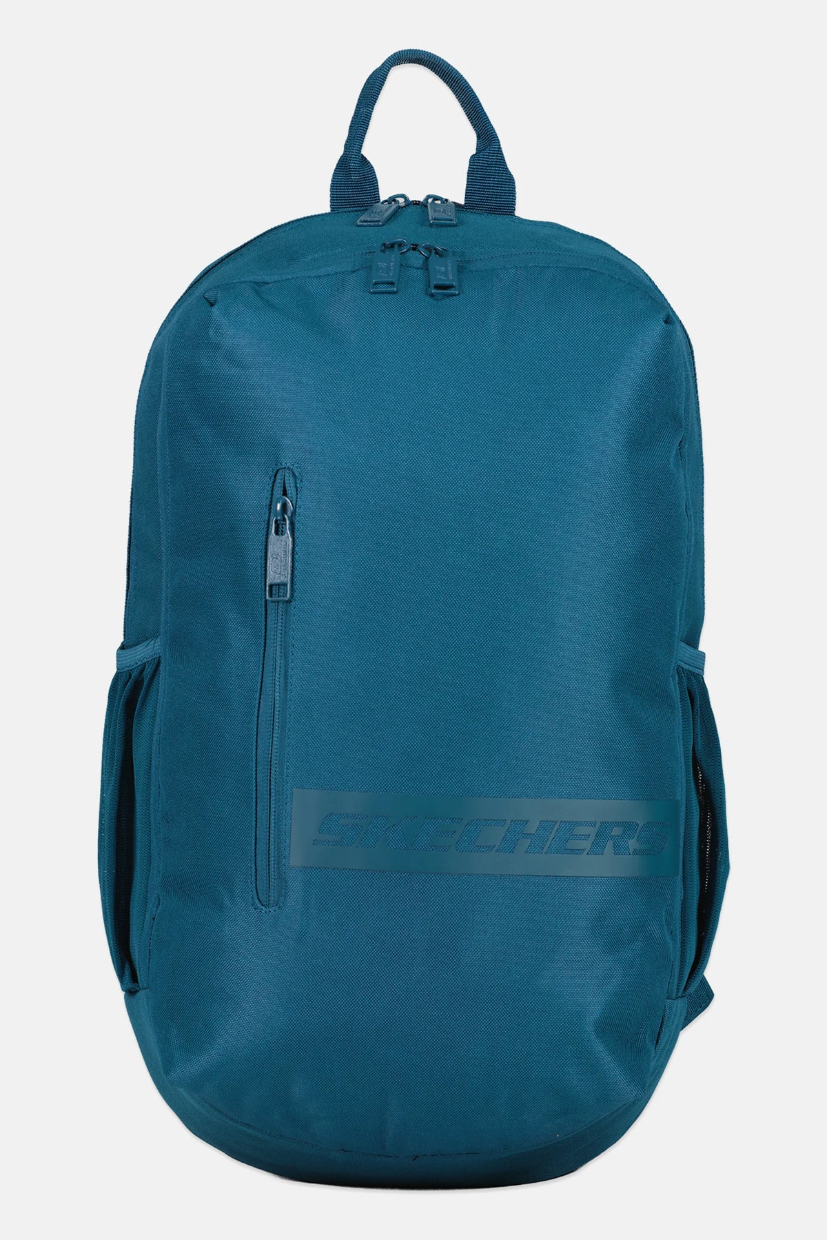 Skechers Men Brand Logo Stunt Backpack, Teal Blue