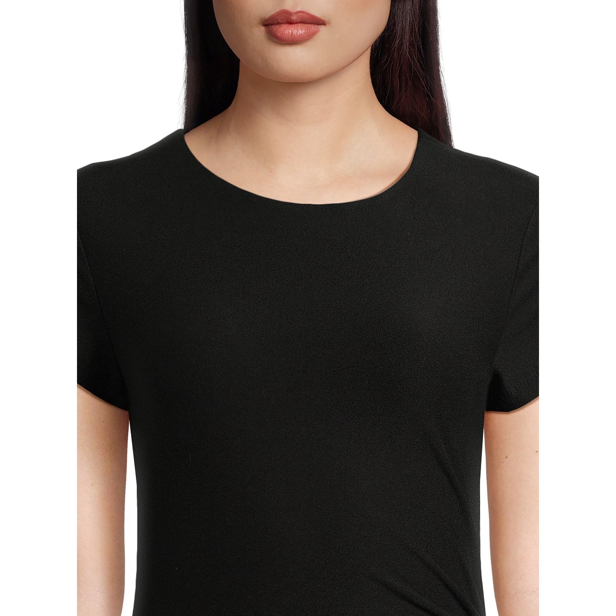 SIZE: S - No Boundaries Juniors Side Ruched Dress