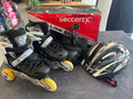SOCCEREX INLINE KIDS BLACK COLOR SKATE