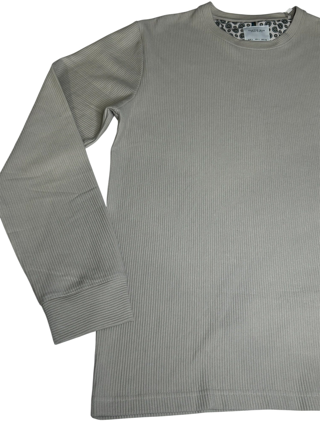 Cactus Man Ricky Singh Men’s Long Sleeve Round Neck T-Shirt
