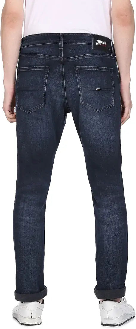 Tommy Jeans Men’s Dark Blue Denim Jeans