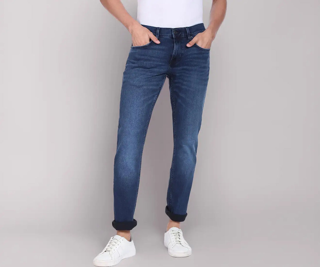 Tommy Jeans Men’s Faded Blue Denim Jeans