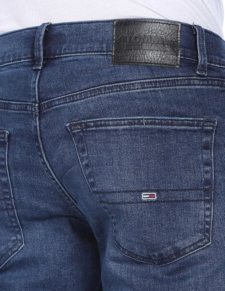 Tommy Jeans Men’s Faded Blue Denim Jeans
