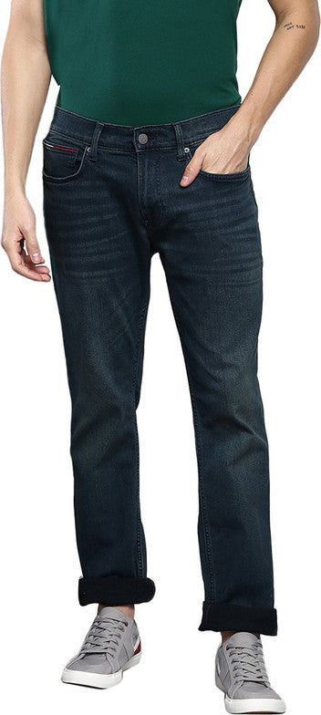 TOMMY HILFIGER Men Slim Mid Rise Blue Jeans