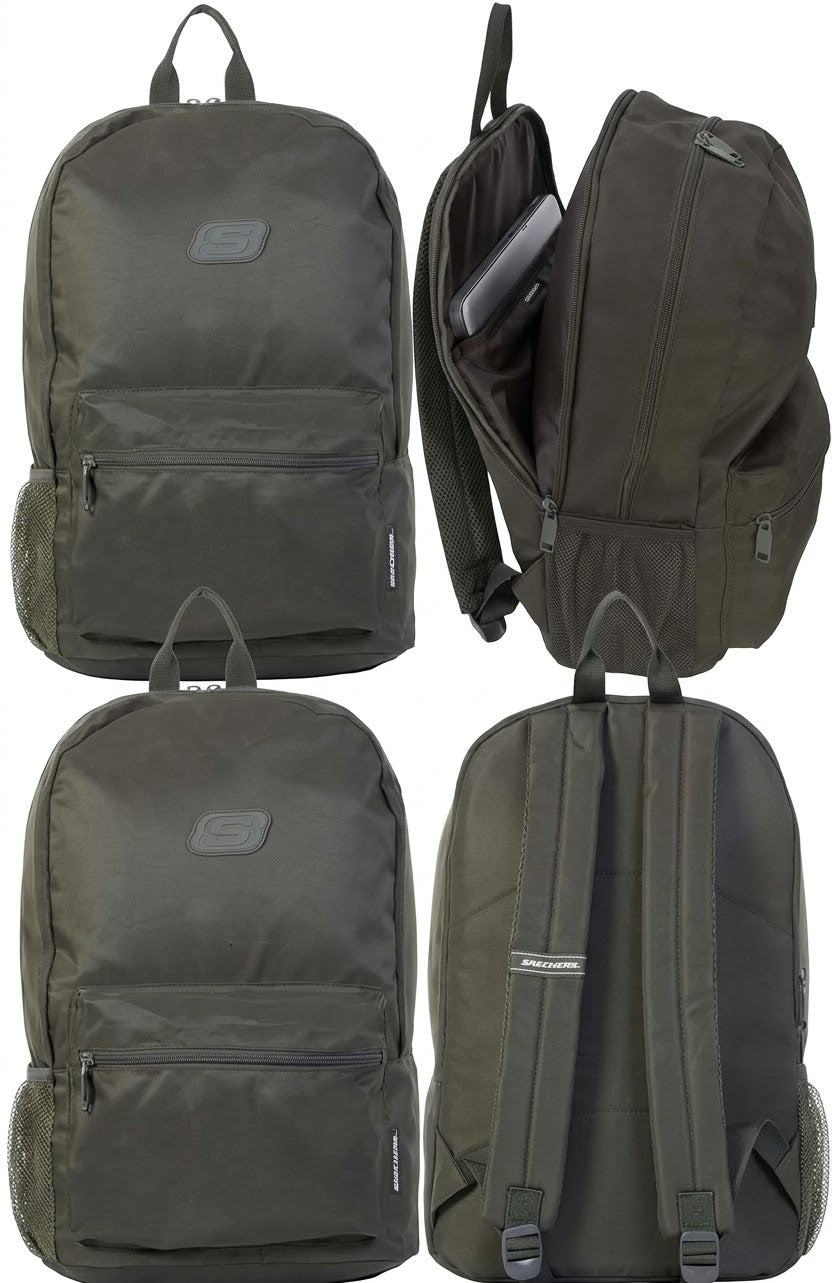 Skechers 365 School Backpack, Laptop Bag for Women & Men, Multipurpose Laptop Back Pack & Book Bag for School or Travel