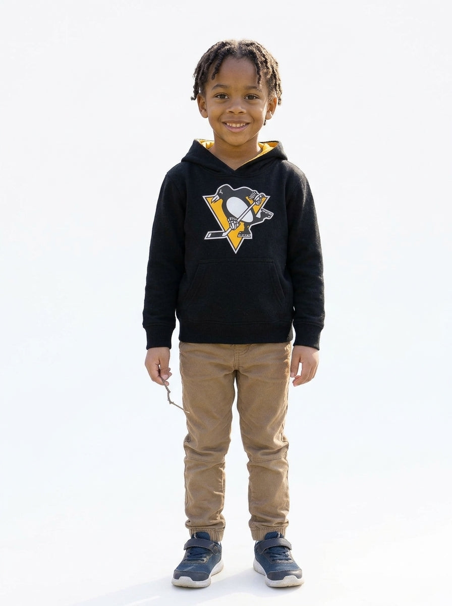 NHL youth kids hoodies logo Hockey Penguin
