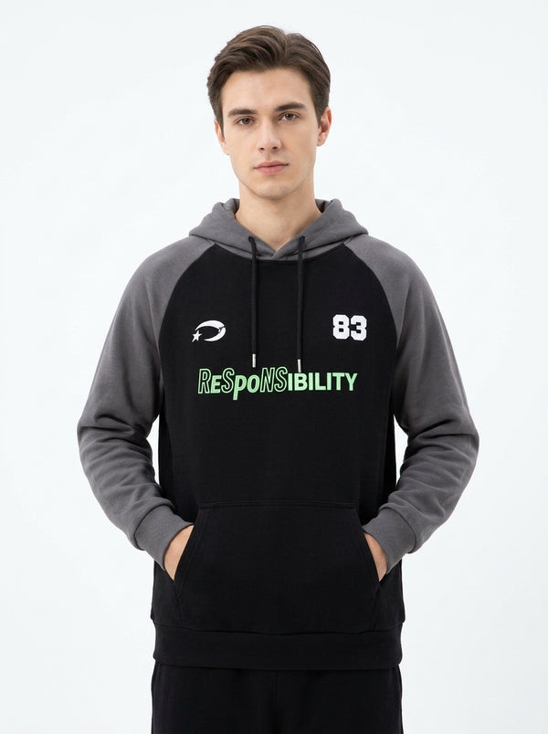 Momento men's collection fashion hoodie logo responNSIBILITY