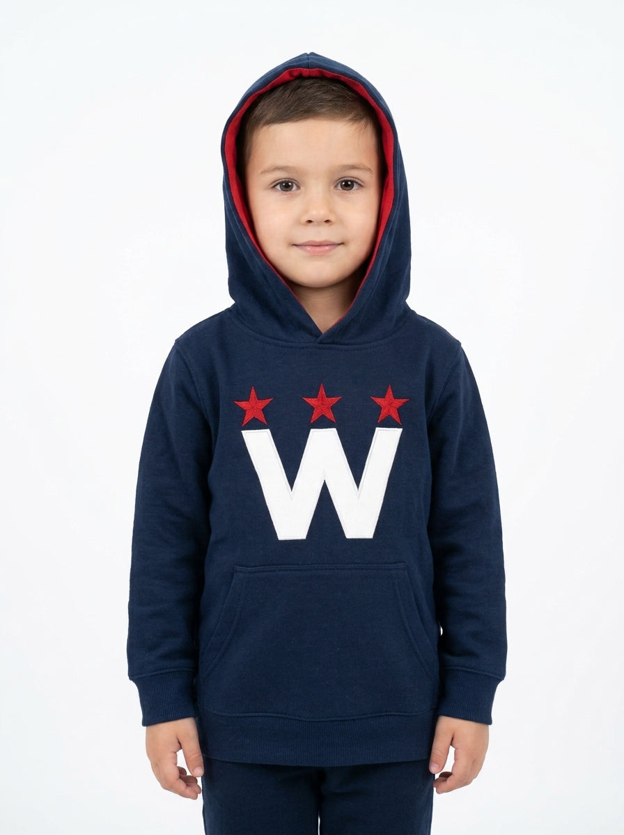 NHL youth hoodie kids logo star W