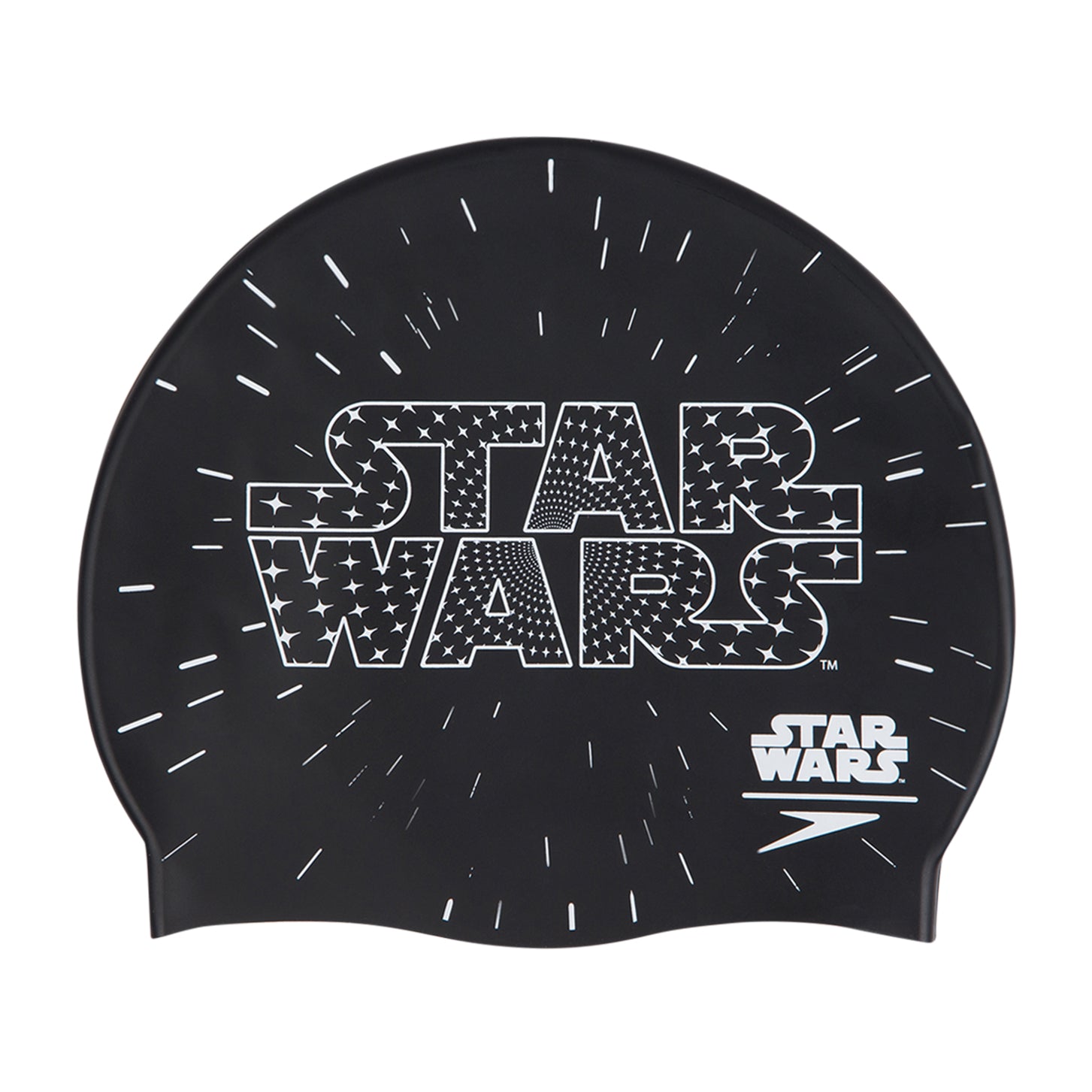 Speedo Star Wars Slogan Print Kids Swimming Cap