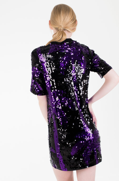 GUESS Women's Sequin Dress W01K20 K68D0