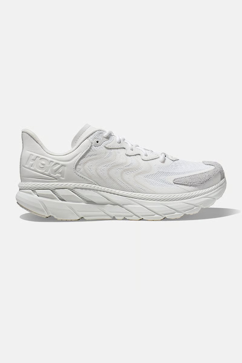 Hoka Clifton LS lifestyle sneaker in the White/Nimbus 1141550-WNCL ( without box )
