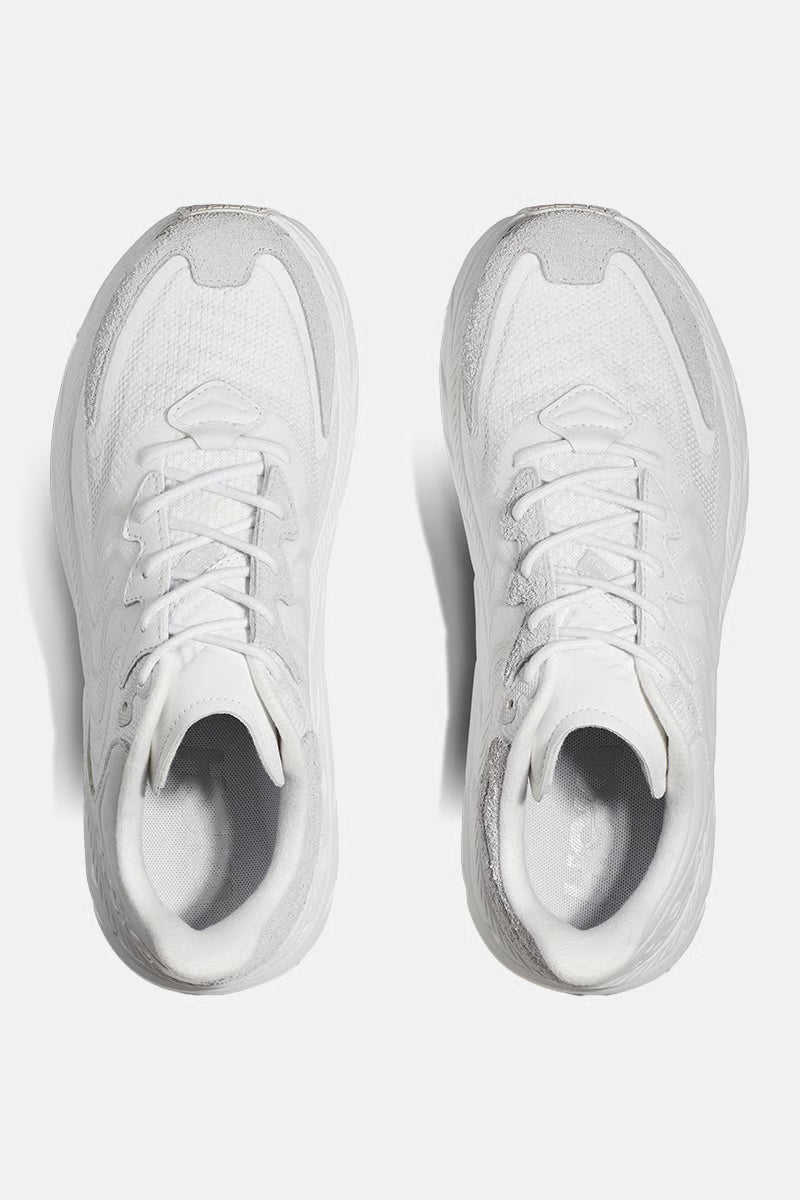 Hoka Clifton LS lifestyle sneaker in the White/Nimbus 1141550-WNCL ( without box )