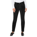 SIZE: 30 - Well Worn Women High Rise Corduroy Skinny Pant (Black 10/30)