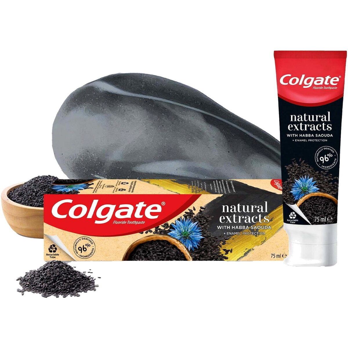 Colgate Toothpaste Natural Habba Sauda - 75 ml