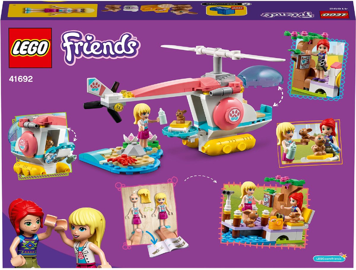 LEGO Friends Vet Clinic Rescue Helicopter (41692)