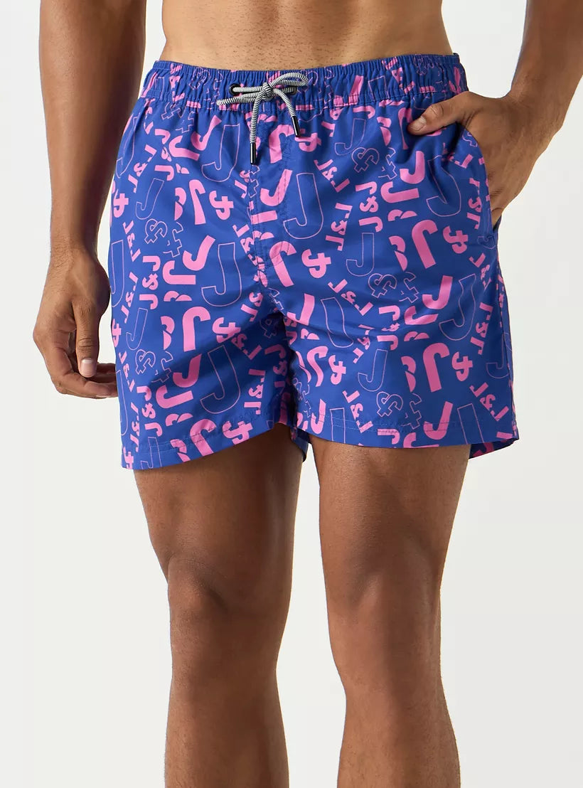 شورت سباحة JACK &amp; JONES JPSTFIJI JJSWIM JJ ماركة LY BLUE وPink