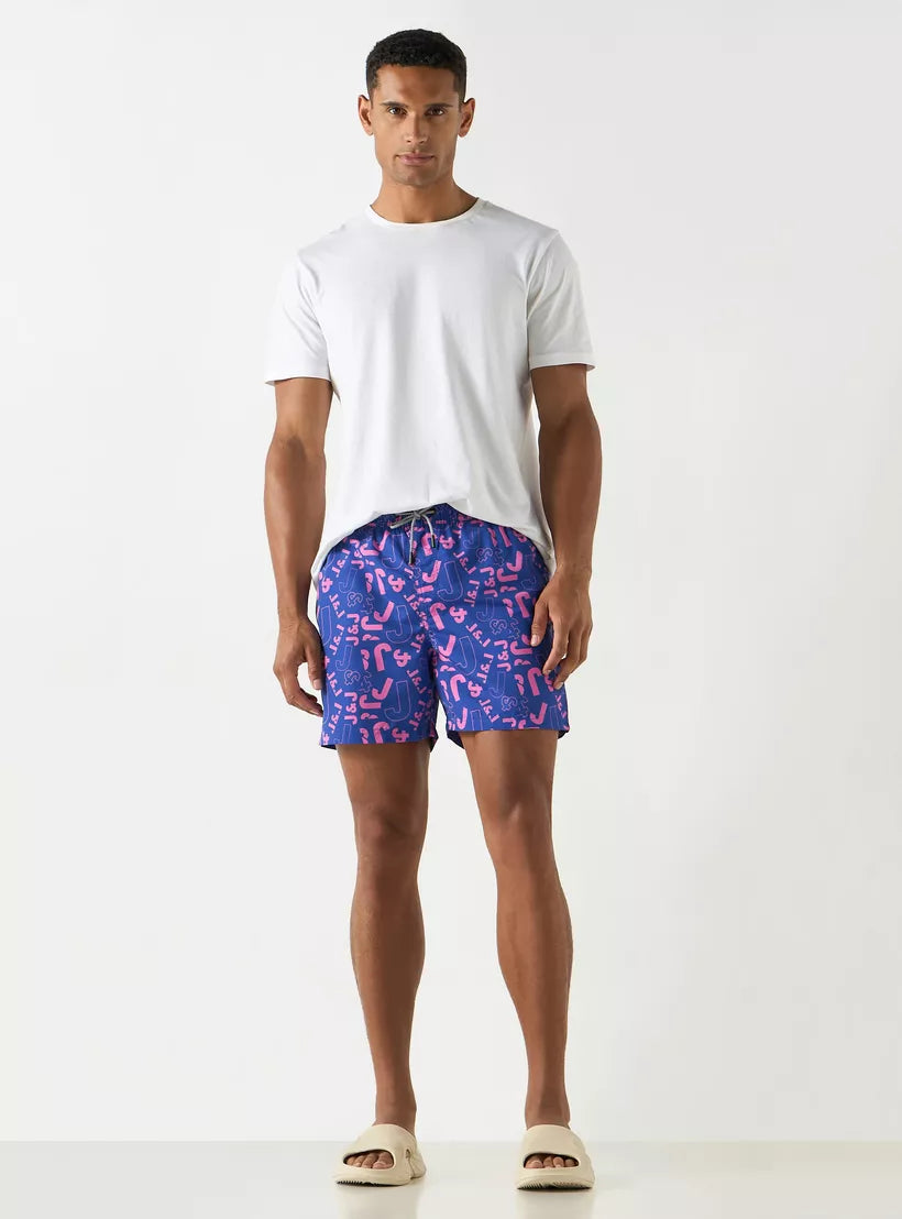 شورت سباحة JACK &amp; JONES JPSTFIJI JJSWIM JJ ماركة LY BLUE وPink