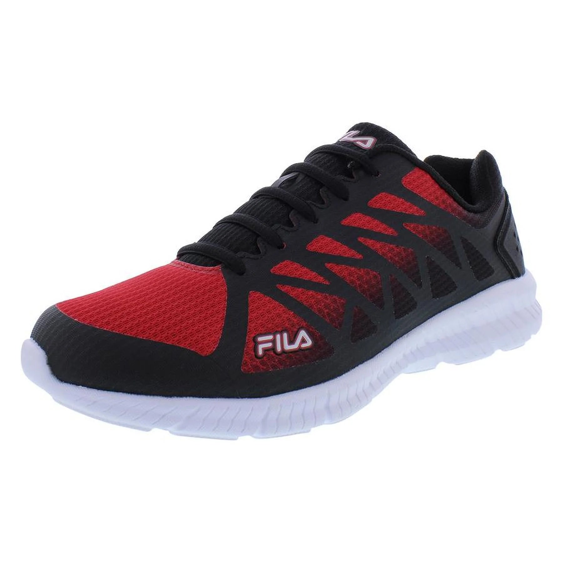 Fila Shoes | Fila Memory Fantom 6 Mens Red Canvas Athletic Running Black/Red (1rm01628-014 )
