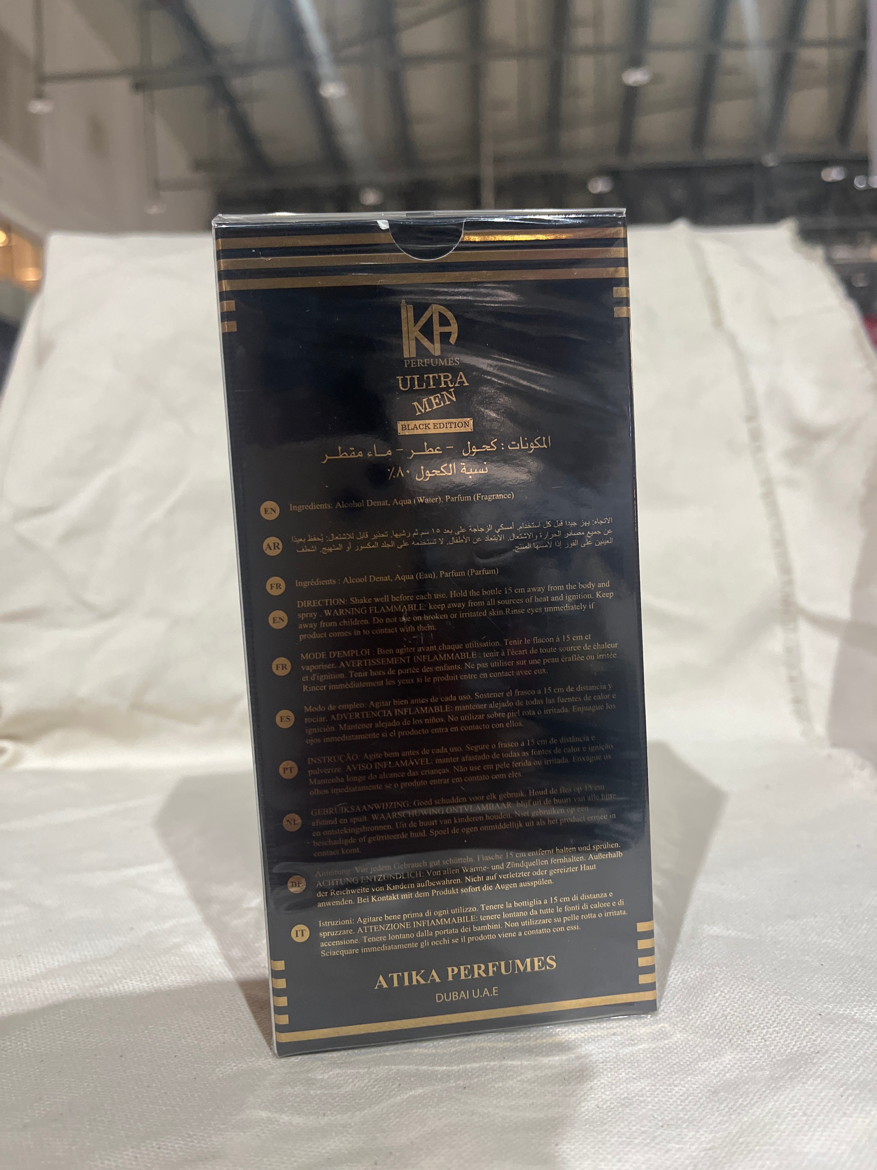 Ultra Men Black Edition Eau de Parfum