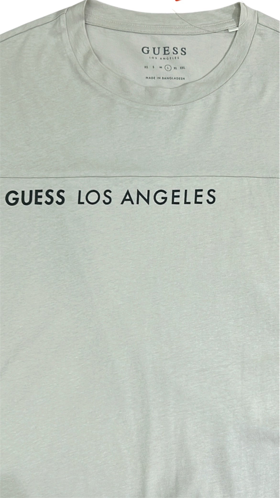 Guess Los Angeles Men’s Beige Cotton T-Shirt