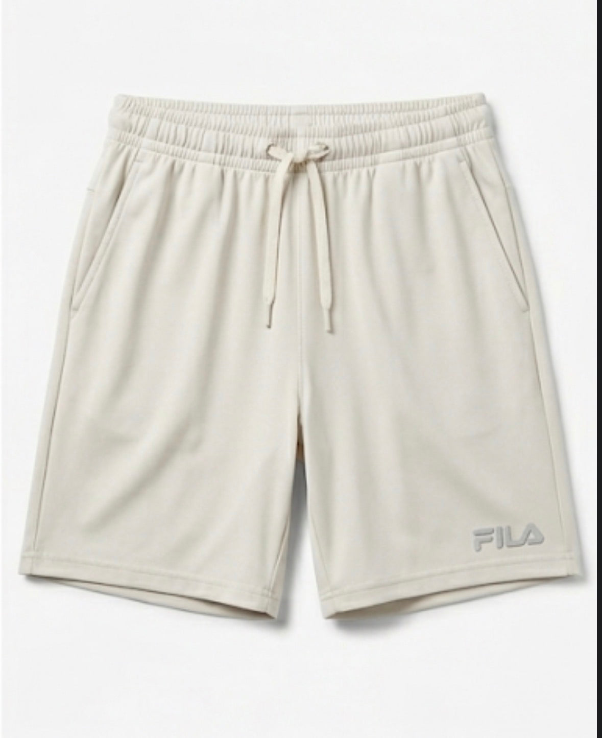 FILA CREAM SHORTS FOR MEN