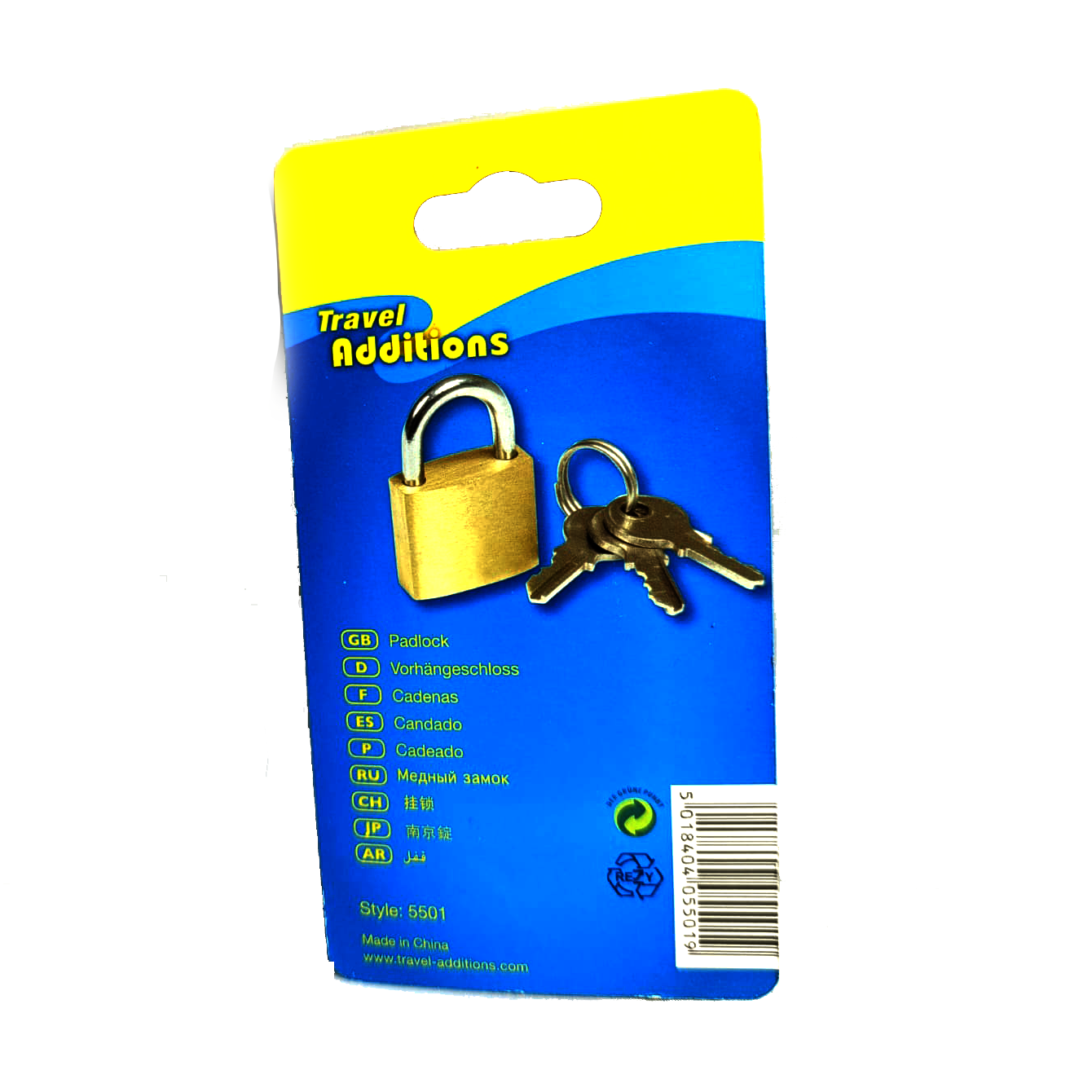 Travel Additions Padlock