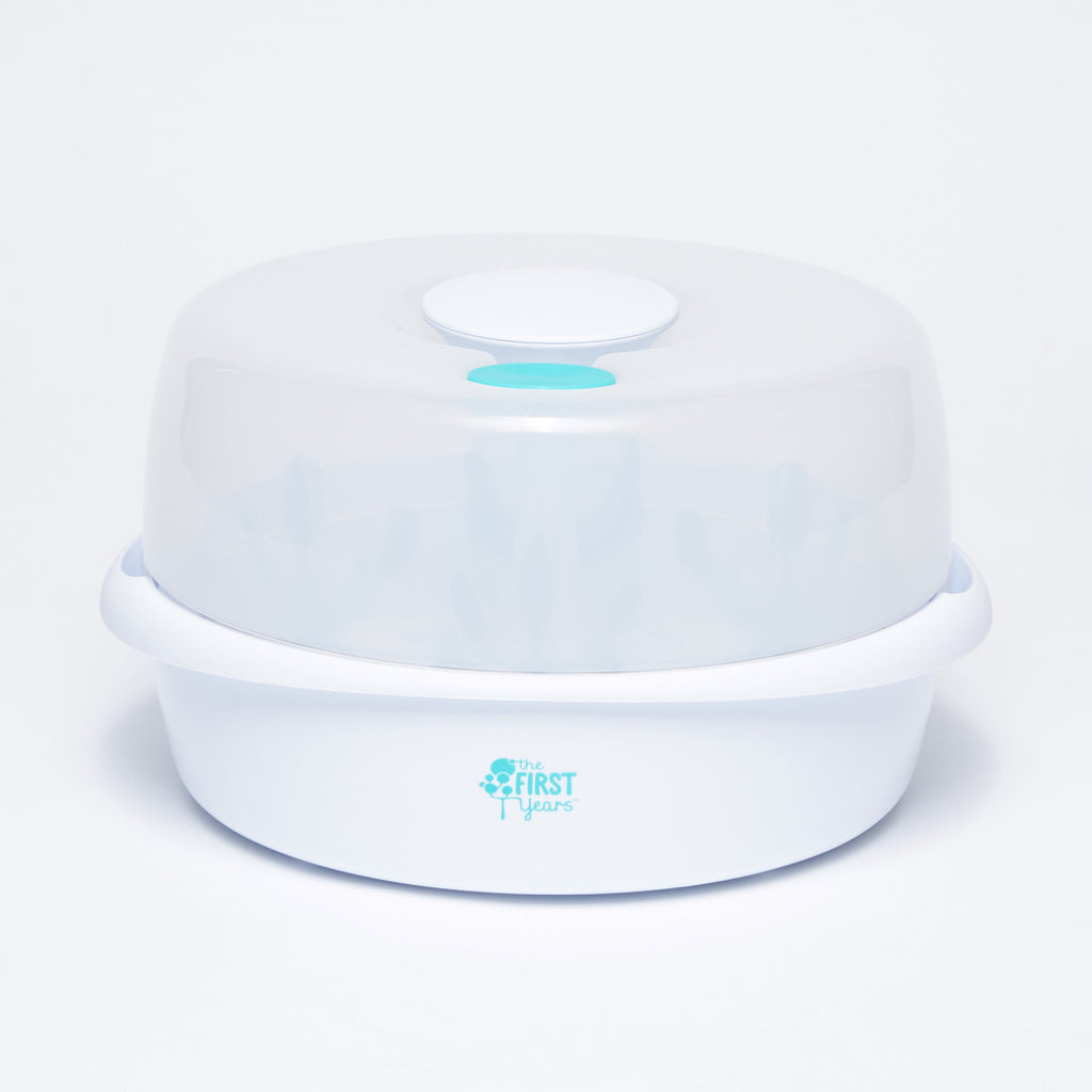 The First Years Microwave Sterilizer – Quick & Easy Sterilizing for Baby Bottles, Pacifiers & More