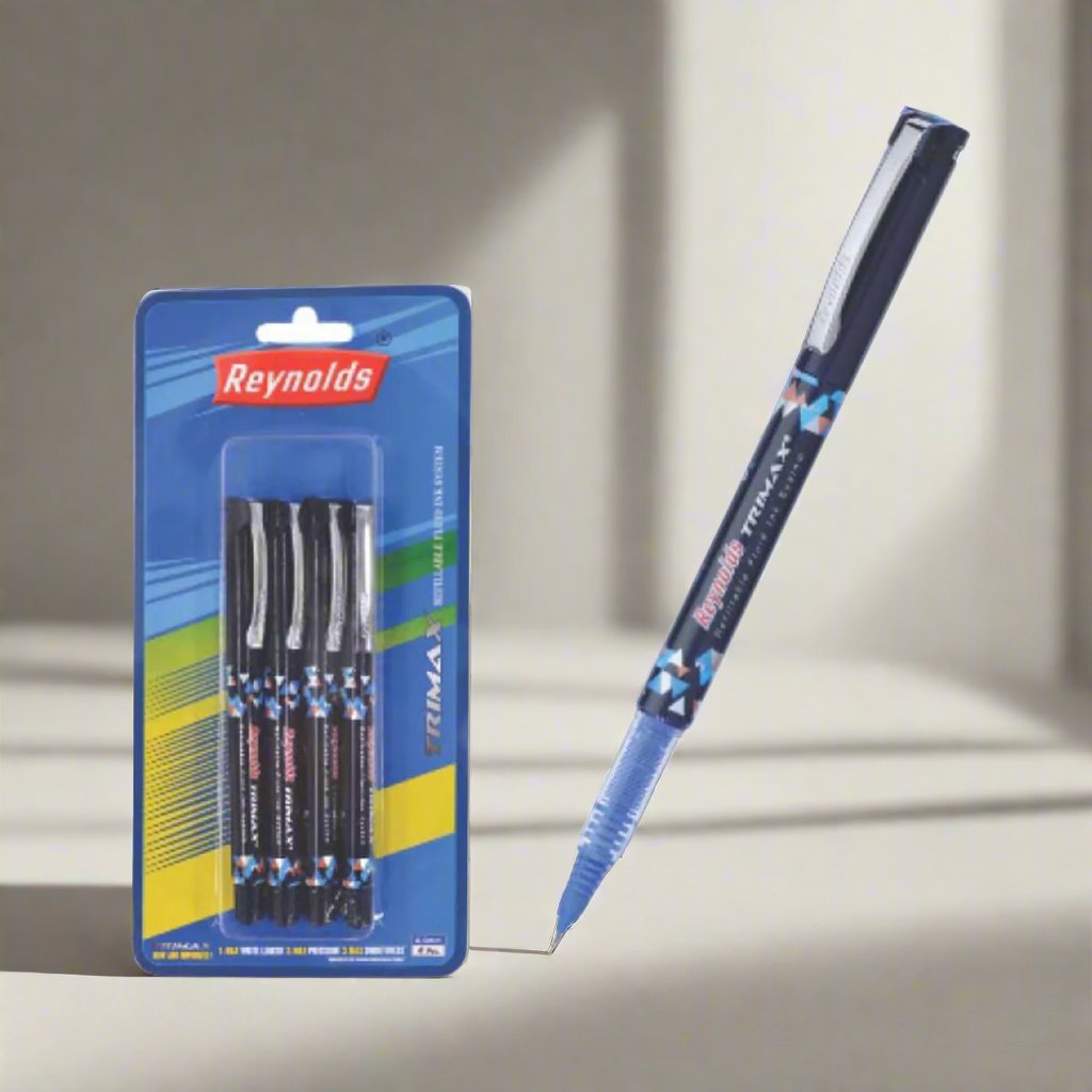 Reynolds Pen Trimax Blister 4Pc