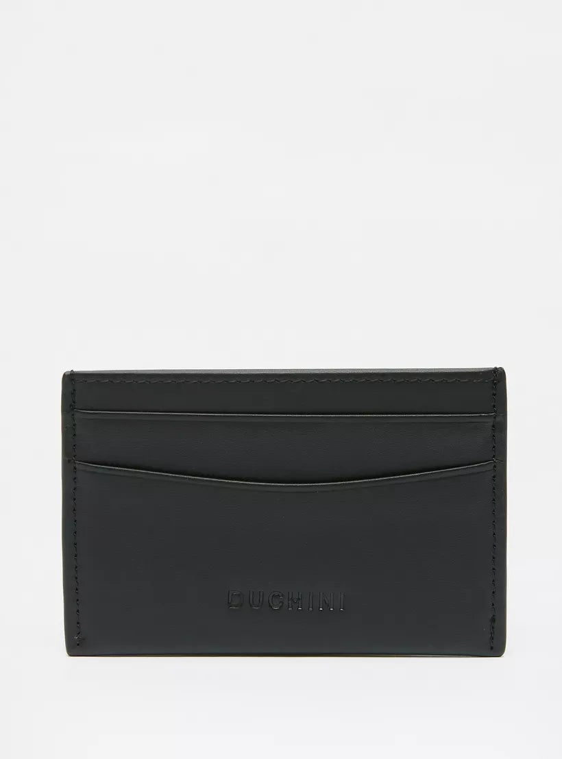 Duchini Solid Card Holder - color ( BLACK )