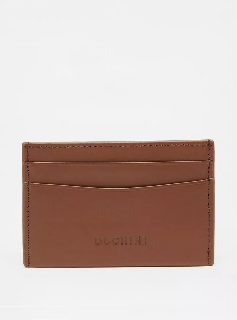 Duchini Solid Card Holder - color ( Brown )