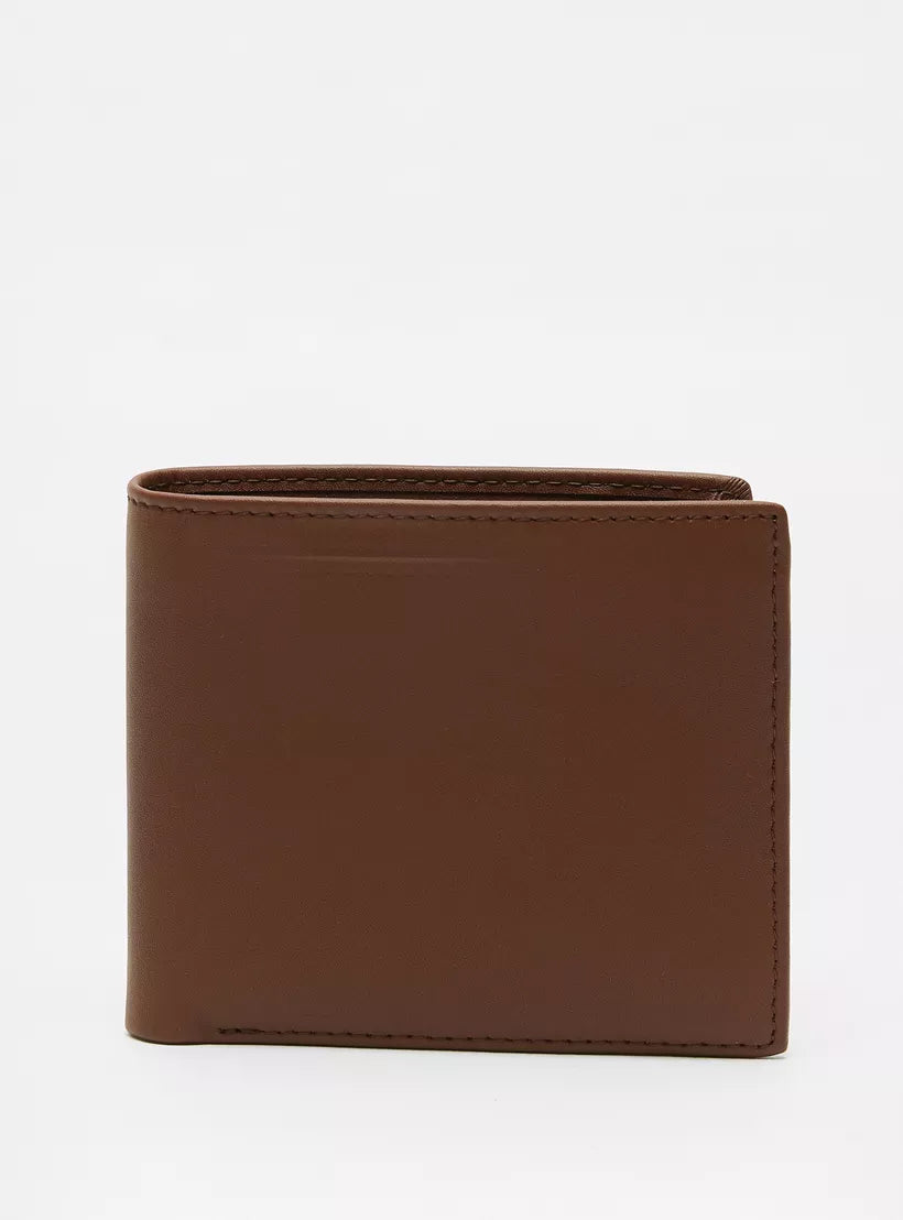 Duchini Hard Bifold Wallet (Brown)