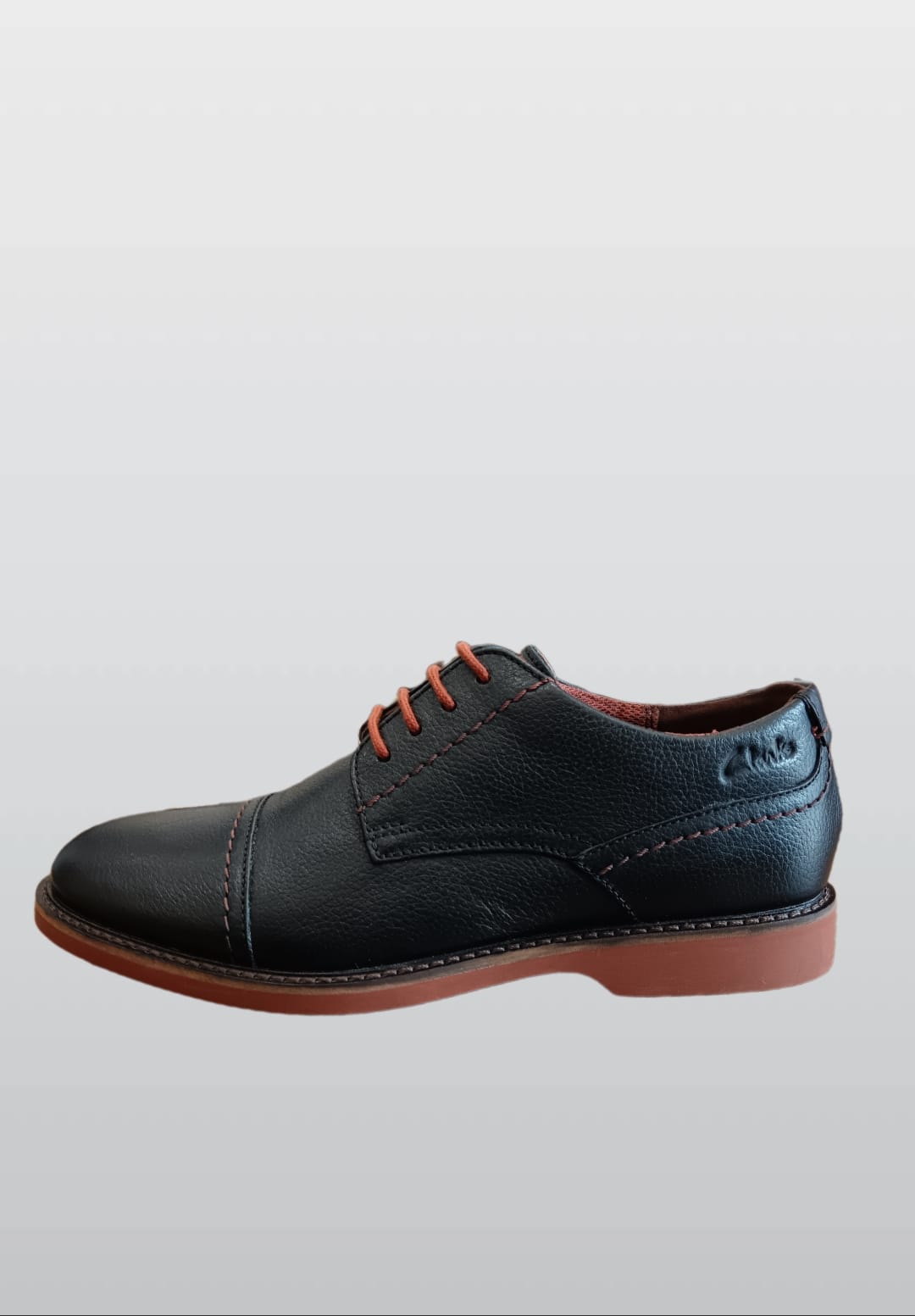 Clarks Atticus LT Men's Black Leather Lace-Up Oxford Shoe