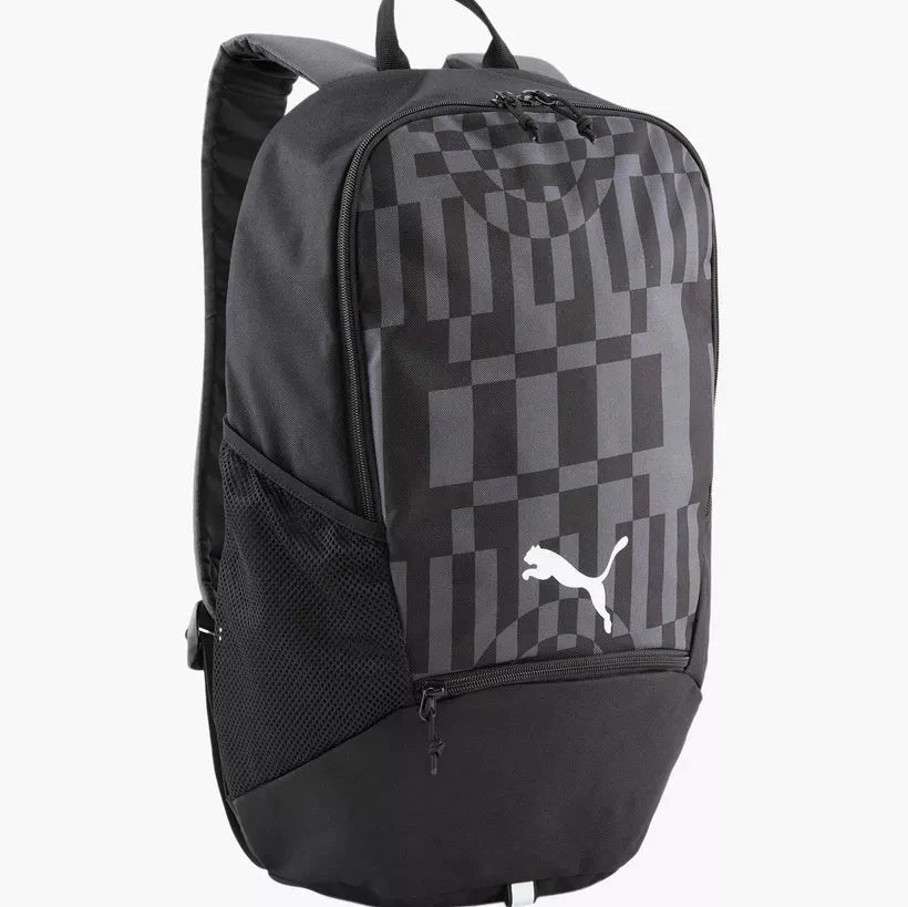 PUMA Printed Backpack with Adjustable Shoulder Straps and Top Handle