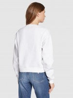 Guess Sweatshirt Woman Guess White FULL SLEEVE